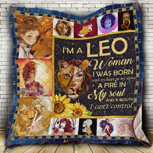 Leo Woman Quilt -V0608-3  Quilt
